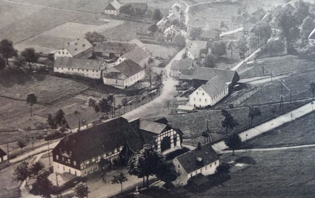 Nassau – Historische Luftaufnahme